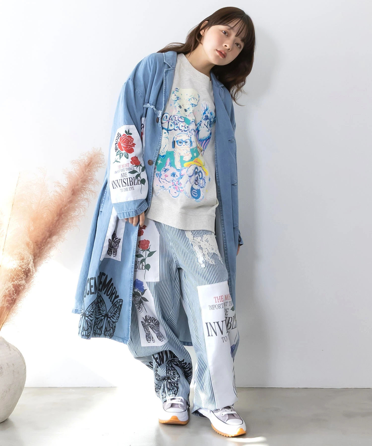 ScoLar/スカラー アップリケパンツ (WOMENS)｜ファッション通販 SANKO