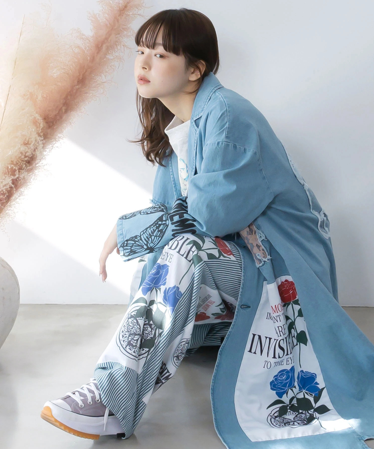 ScoLar/スカラー アップリケパンツ (WOMENS)｜ファッション通販 SANKO