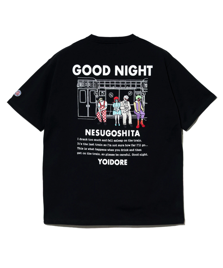 go slow caravan(ゴースローキャラバン) |YOIDORE/酔いどれ 電車寝過ごした TEE (MENS)