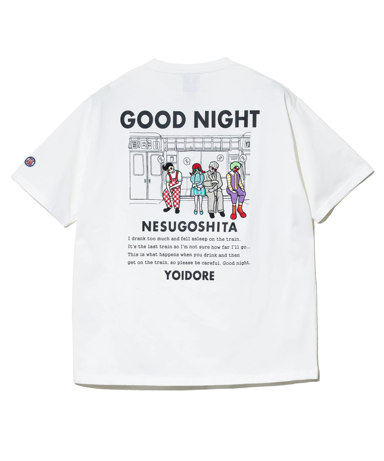 go slow caravan(ゴースローキャラバン) |YOIDORE/酔いどれ 電車寝過ごした TEE (MENS)