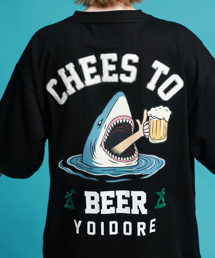 YOIDORE/酔いどれ サメ乾杯ポケット TEE (MENS)｜ファッション通販
