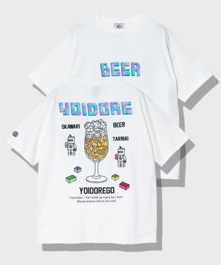 go slow caravan(ゴースローキャラバン) |YOIDORE/酔いどれ ブロック ビール TEE (MENS)