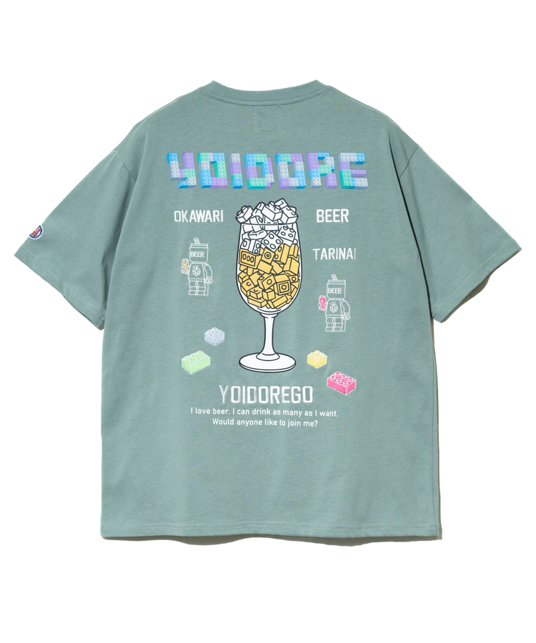 go slow caravan(ゴースローキャラバン) |YOIDORE/酔いどれ ブロック ビール TEE (MENS)