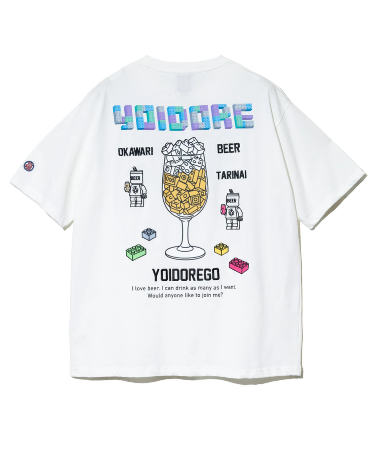 go slow caravan(ゴースローキャラバン) |YOIDORE/酔いどれ ブロック ビール TEE (MENS)
