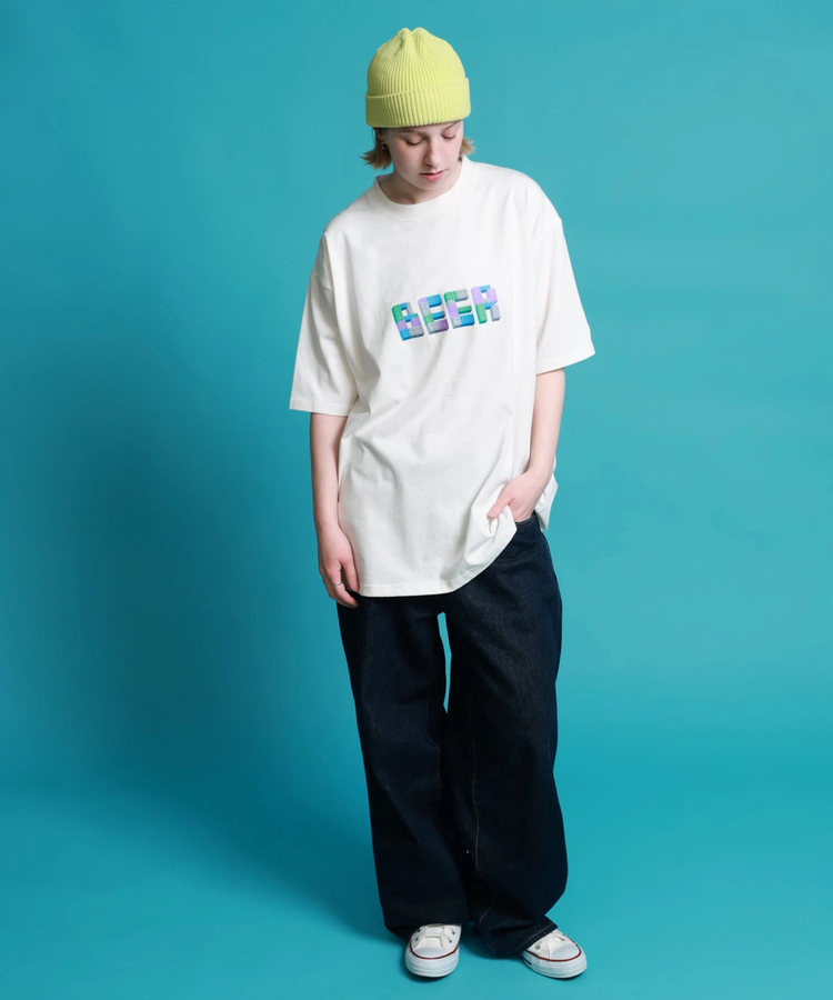 go slow caravan(ゴースローキャラバン) |YOIDORE/酔いどれ ブロック ビール TEE (MENS)