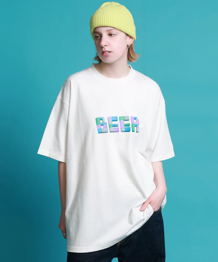 go slow caravan(ゴースローキャラバン) |YOIDORE/酔いどれ ブロック ビール TEE (MENS)
