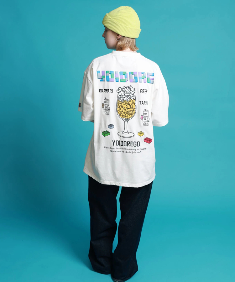 go slow caravan(ゴースローキャラバン) |YOIDORE/酔いどれ ブロック ビール TEE (MENS)