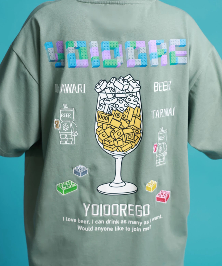 go slow caravan(ゴースローキャラバン) |YOIDORE/酔いどれ ブロック ビール TEE (MENS)