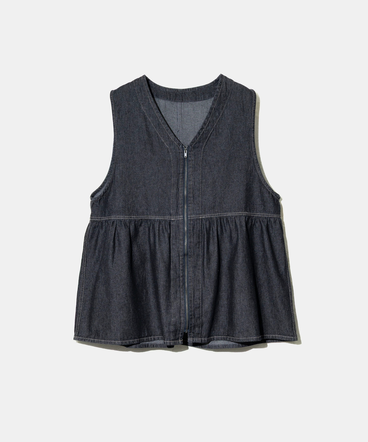 The Stylist Japan ベスト Lサイズ　カイハラデニム　おまけ付き 8922-448 デニム細身超超ロング八分 – TORAICHI ONLINE STORE