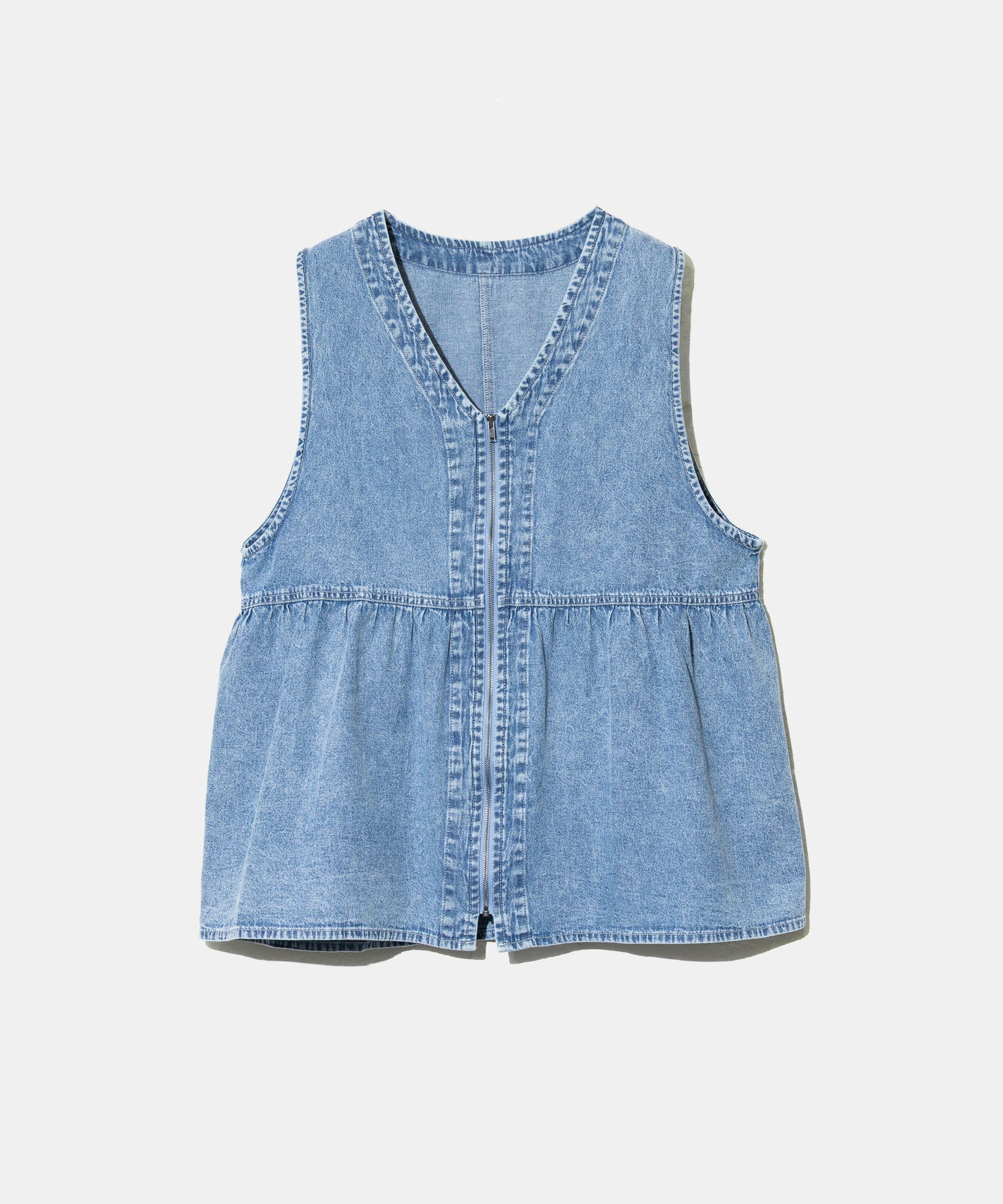 le colis/ルコリ デニムZIPベスト (WOMENS)｜ファッション通販 SANKO