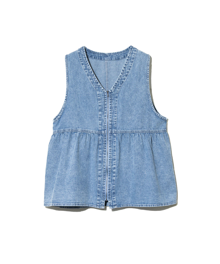 le colis/ルコリ デニムZIPベスト (WOMENS)｜ファッション通販 SANKO
