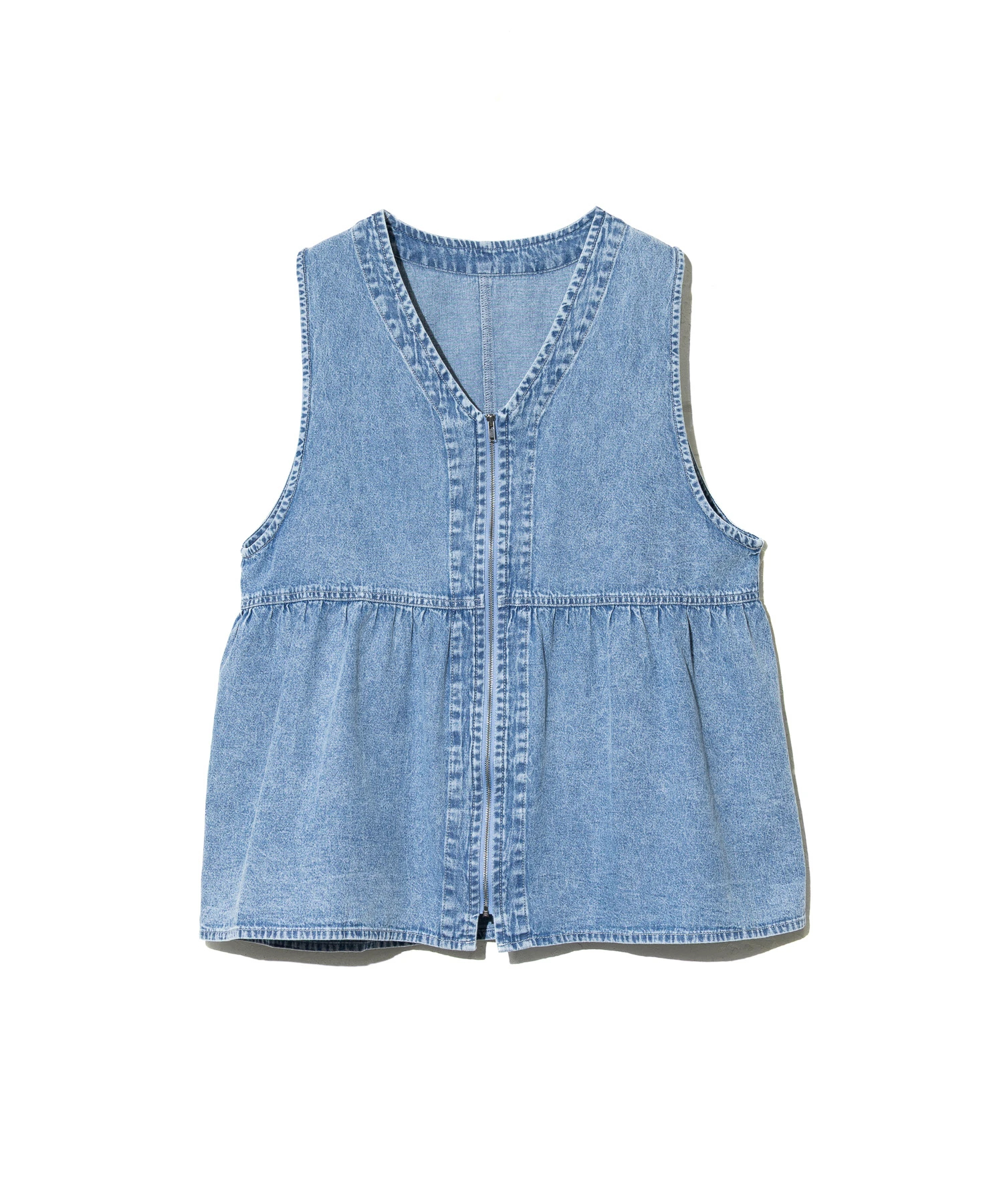 le colis/ルコリ デニムZIPベスト (WOMENS)｜ファッション通販 SANKO