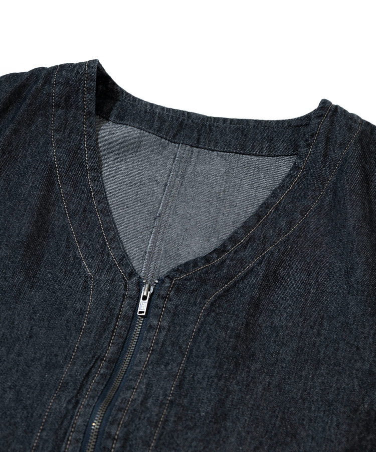 le colis/ルコリ デニムZIPベスト (WOMENS)｜ファッション通販 SANKO