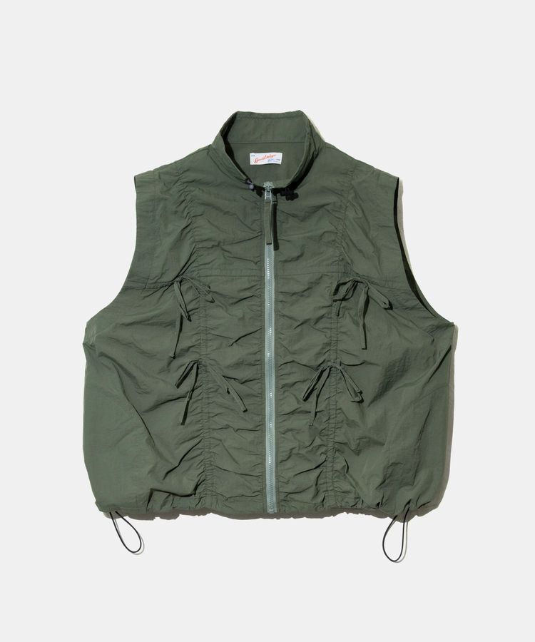GENTIL/ジャンティー ナイロンドロストベスト (WOMENS)｜ファッション