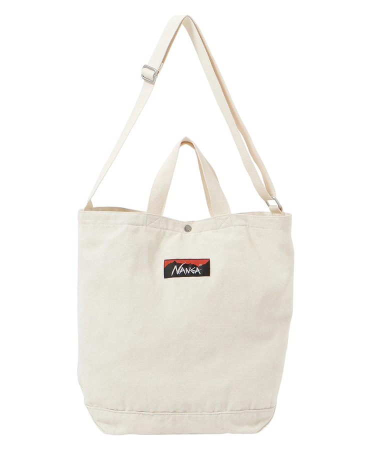 go slow caravan(ゴースローキャラバン) |NANGA/ナンガ LOGO 2WAY CANVAS TOTE BAG