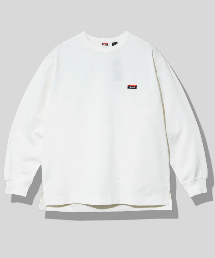 go slow caravan(ゴースローキャラバン) |NANGA/ナンガ ECO HYBRID BOX LOGO EMBROIDERY L/S TEE (MENS)