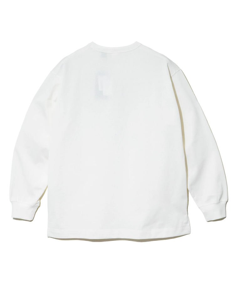 go slow caravan(ゴースローキャラバン) |NANGA/ナンガ ECO HYBRID BOX LOGO EMBROIDERY L/S TEE (MENS)