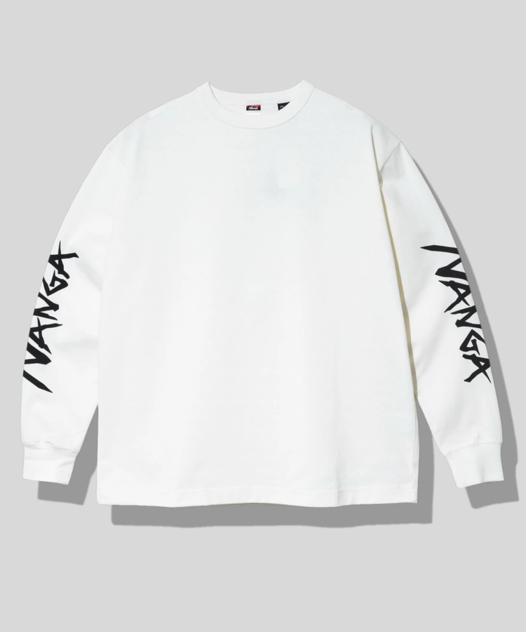 go slow caravan(ゴースローキャラバン) |NANGA/ナンガ ECO HYBRID SLV LOGO L/S TEE (MENS)