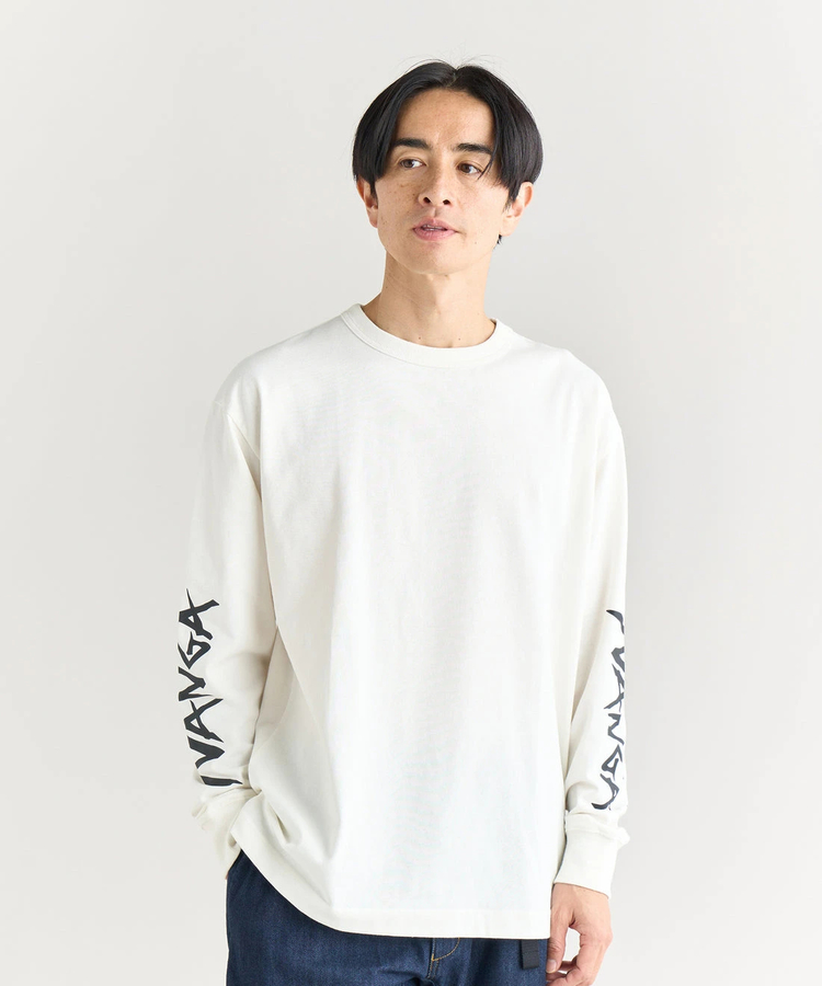 go slow caravan(ゴースローキャラバン) |NANGA/ナンガ ECO HYBRID SLV LOGO L/S TEE (MENS)