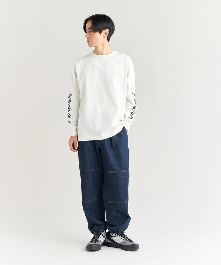 go slow caravan(ゴースローキャラバン) |NANGA/ナンガ ECO HYBRID SLV LOGO L/S TEE (MENS)