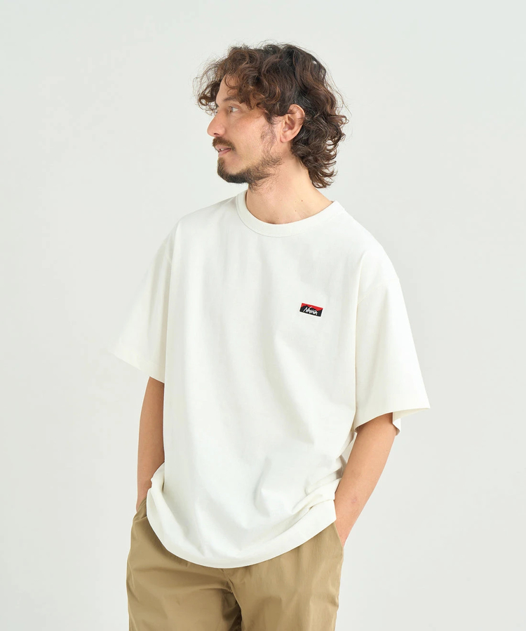 go slow caravan(ゴースローキャラバン) |NANGA/ナンガ ECO HYBRID BOX LOGO EMBROIDERY TEE (MENS)