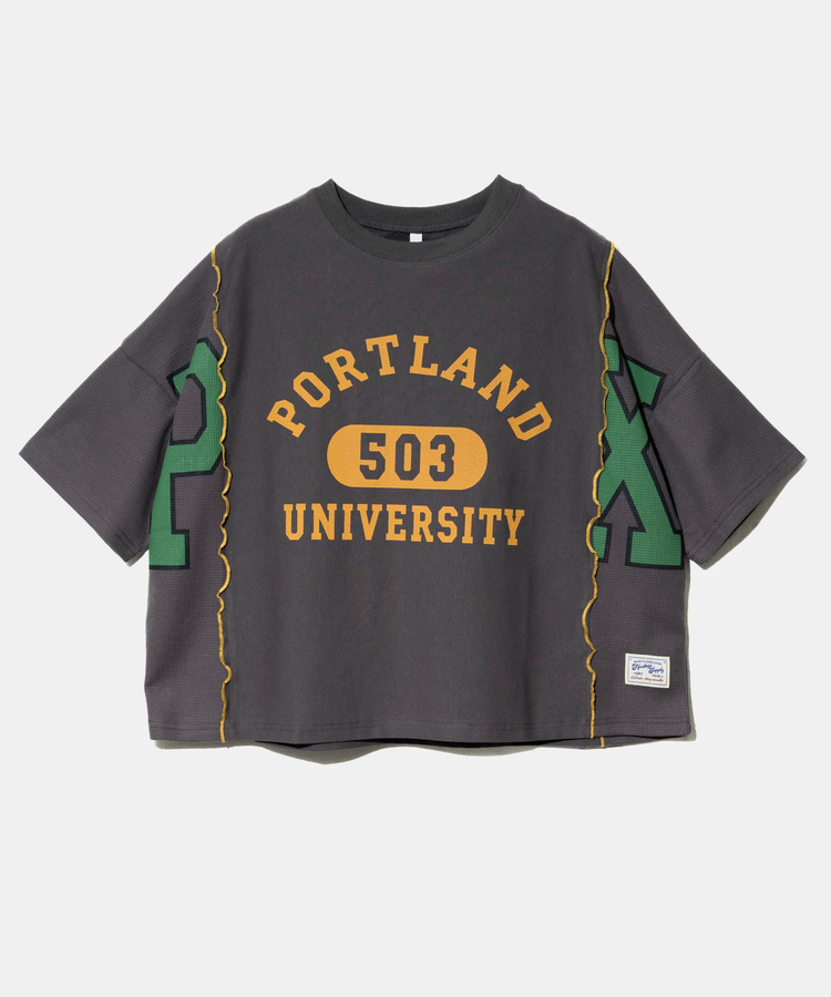 go slow caravan(ゴースローキャラバン) |LUPILIEN/ルピリアン ワッフルリメイクTEE (WOMENS)