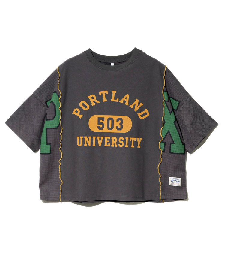 go slow caravan(ゴースローキャラバン) |LUPILIEN/ルピリアン ワッフルリメイクTEE (WOMENS)