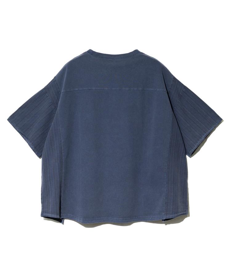 go slow caravan(ゴースローキャラバン) |LUPILIEN/ルピリアン 天竺xストライプリメイクTEE (WOMENS)