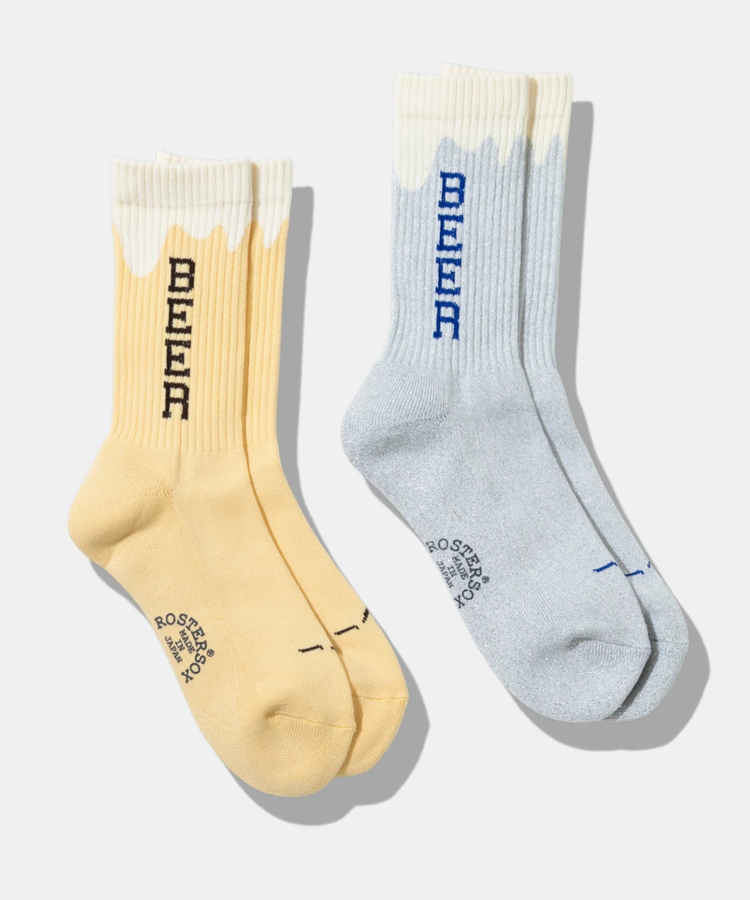 go slow caravan(ゴースローキャラバン) |ROSTER SOX/ロスターソックス BEER (MENS/WOMENS)