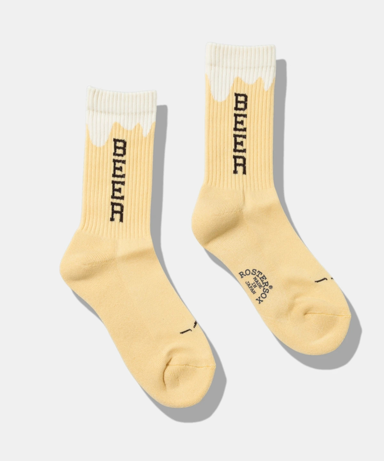 go slow caravan(ゴースローキャラバン) |ROSTER SOX/ロスターソックス BEER (MENS/WOMENS)