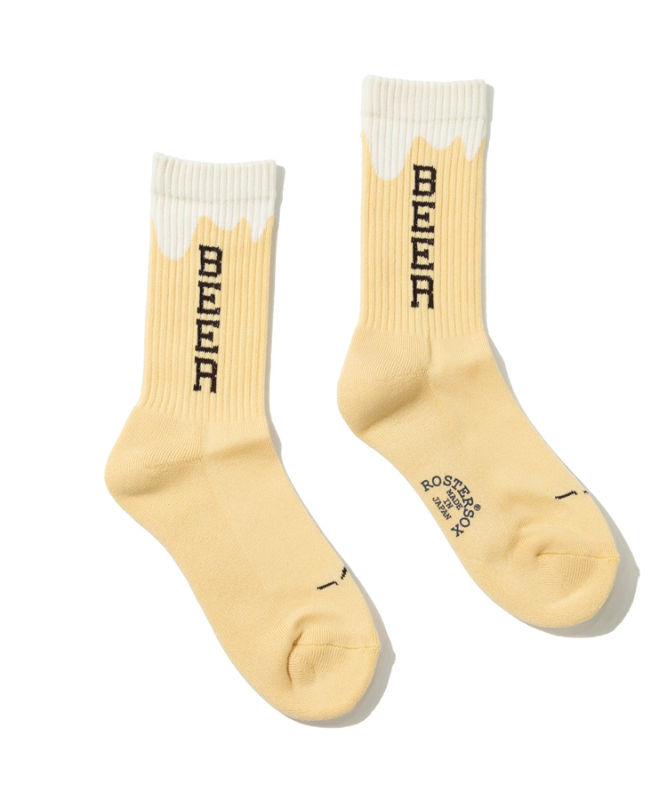 go slow caravan(ゴースローキャラバン) |ROSTER SOX/ロスターソックス BEER (MENS/WOMENS)