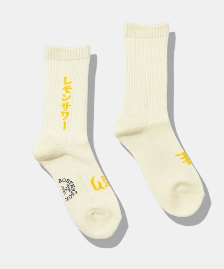 go slow caravan(ゴースローキャラバン) |ROSTER SOX/ロスターソックス LEMON (MENS/WOMENS)
