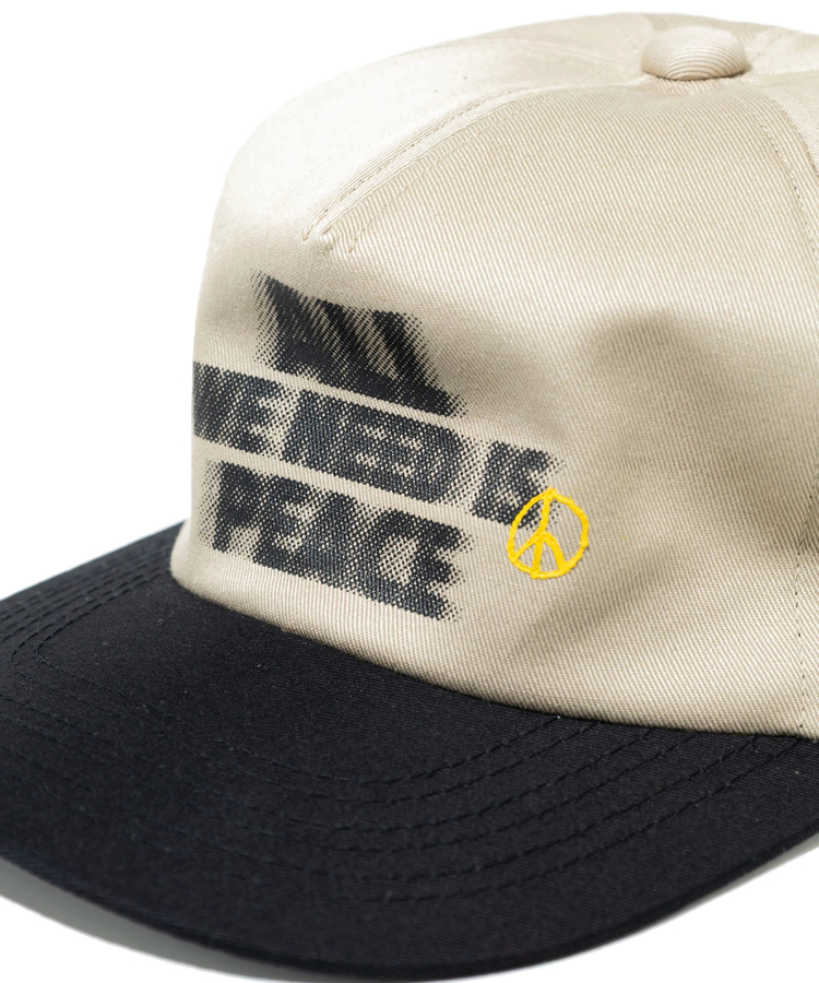 go slow caravan(ゴースローキャラバン) |【GSC別注】FREE RAGE/フリーレイジ トラッカーキャップ 《ALL WE NEED IS PEACE》(MENS)
