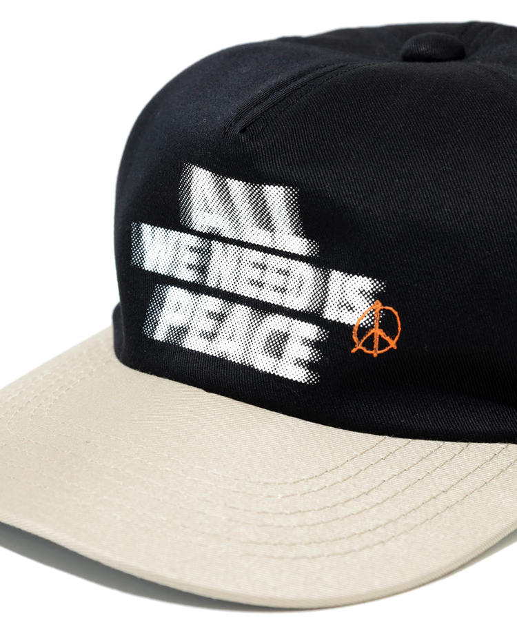 go slow caravan(ゴースローキャラバン) |【GSC別注】FREE RAGE/フリーレイジ トラッカーキャップ 《ALL WE NEED IS PEACE》(MENS)