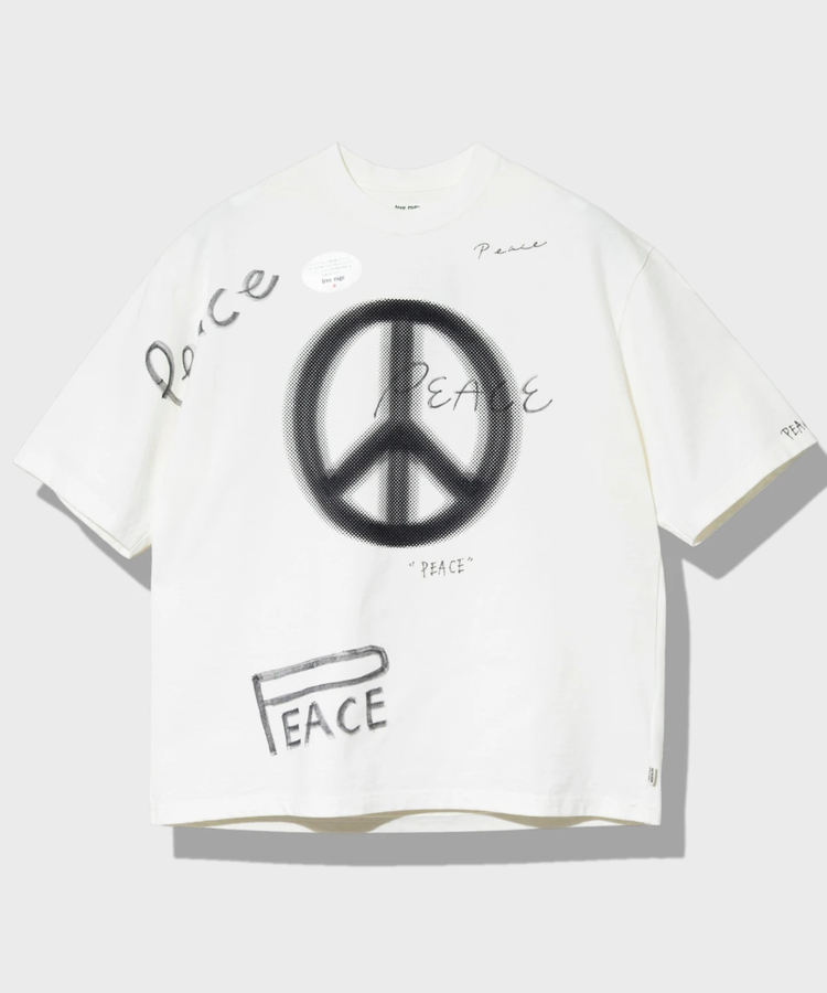 go slow caravan(ゴースローキャラバン) |FREE RAGE/フリーレイジ ハンドクラフト ラフ&タフ 半袖Tシャツ 《Drawing Paint》(MENS)