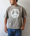 go slow caravan(ゴースローキャラバン) |FREE RAGE/フリーレイジ ハンドクラフト ラフ&タフ 半袖Tシャツ 《Drawing Paint》(MENS)