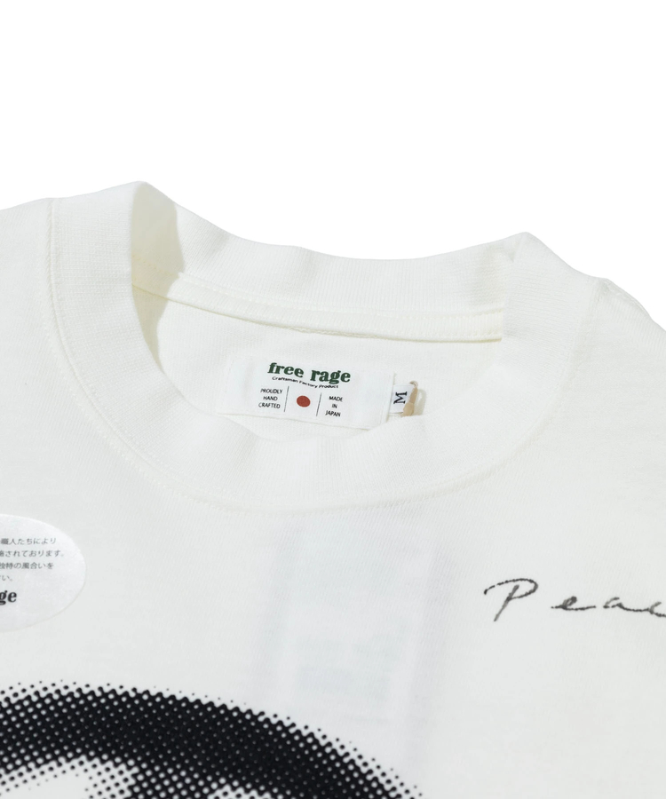 go slow caravan(ゴースローキャラバン) |FREE RAGE/フリーレイジ ハンドクラフト ラフ&タフ 半袖Tシャツ 《Drawing Paint》(MENS)