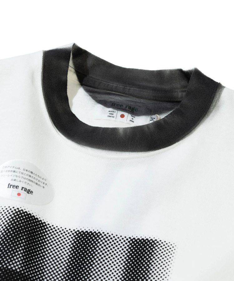 go slow caravan(ゴースローキャラバン) |FREE RAGE/フリーレイジ ハンドクラフト ラフ&タフ 半袖Tシャツ 《Airbrush Paint》(MENS)