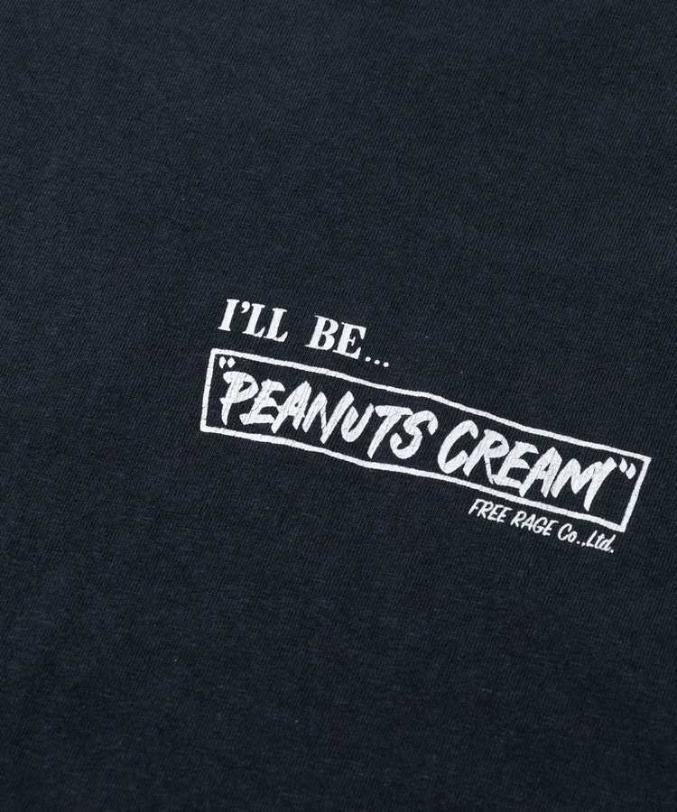 go slow caravan(ゴースローキャラバン) |FREE RAGE/フリーレイジ リサイクルコットンTシャツ 《PEANUTS CREAM vol.2》(MENS)