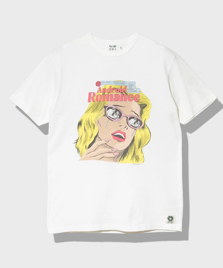 go slow caravan(ゴースローキャラバン) |FREE RAGE/フリーレイジ リサイクルコットンTシャツ 《Analog Comics》(MENS)