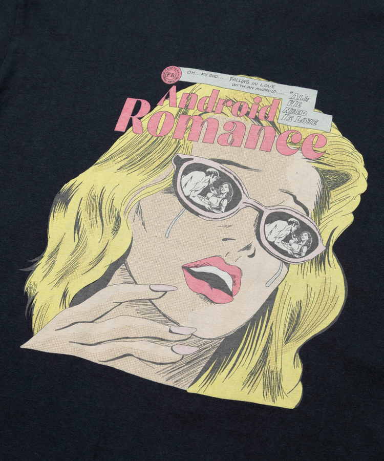 go slow caravan(ゴースローキャラバン) |FREE RAGE/フリーレイジ リサイクルコットンTシャツ 《Analog Comics》(MENS)