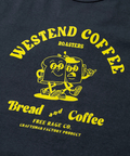 go slow caravan(ゴースローキャラバン) |FREE RAGE/フリーレイジ WESTEND COFFEE ROASTERS Tシャツ 《Bread and Coffee》(MENS)