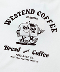 go slow caravan(ゴースローキャラバン) |FREE RAGE/フリーレイジ WESTEND COFFEE ROASTERS Tシャツ 《Bread and Coffee》(MENS)