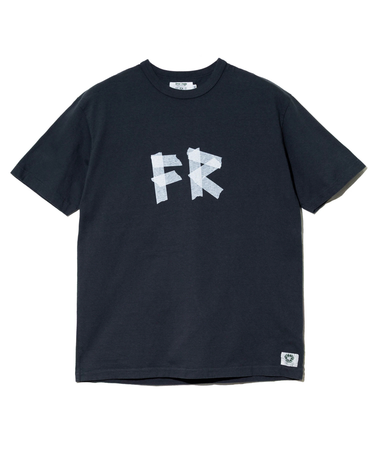 go slow caravan(ゴースローキャラバン) |FREE RAGE/フリーレイジ リサイクルコットンTシャツ 《TAPE PEACE LOGO》(MENS)
