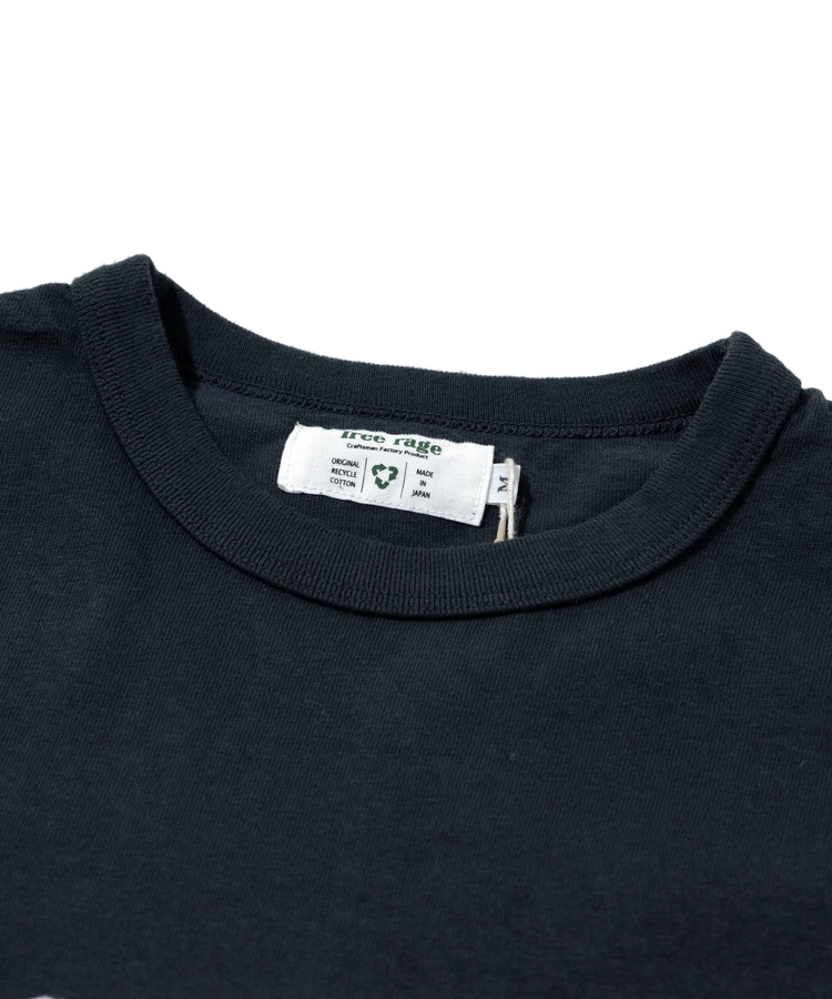 go slow caravan(ゴースローキャラバン) |FREE RAGE/フリーレイジ リサイクルコットンTシャツ 《TAPE PEACE LOGO》(MENS)
