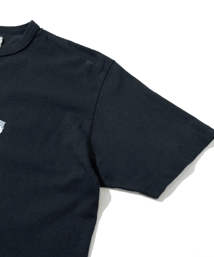 go slow caravan(ゴースローキャラバン) |FREE RAGE/フリーレイジ リサイクルコットンTシャツ 《TAPE PEACE LOGO》(MENS)