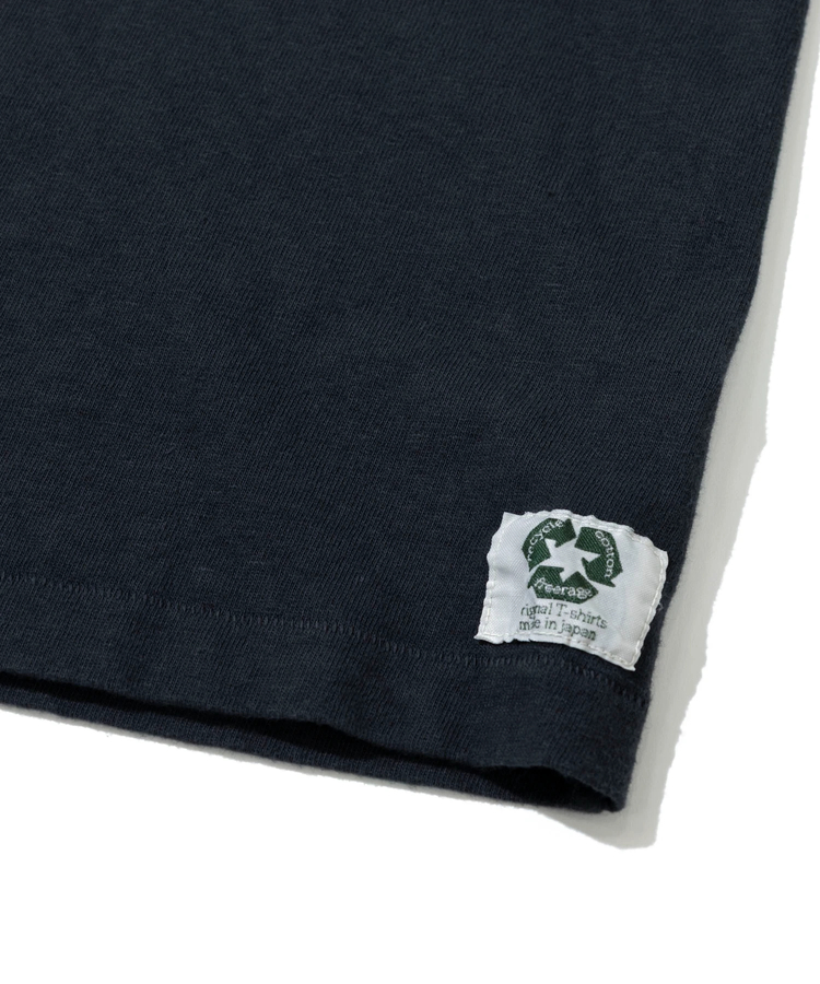 go slow caravan(ゴースローキャラバン) |FREE RAGE/フリーレイジ リサイクルコットンTシャツ 《TAPE PEACE LOGO》(MENS)