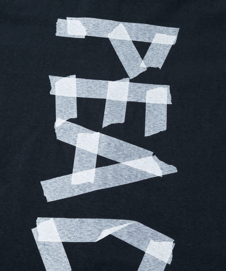 go slow caravan(ゴースローキャラバン) |FREE RAGE/フリーレイジ リサイクルコットンTシャツ 《TAPE PEACE LOGO》(MENS)