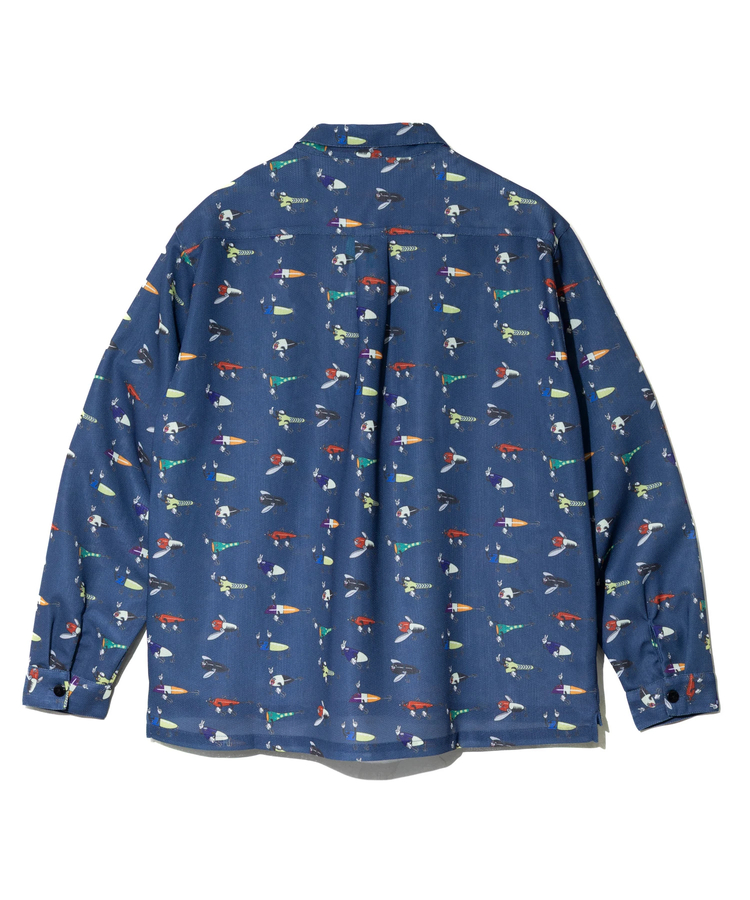 go slow caravan(ゴースローキャラバン) |gym master/ジムマスター ハッピーペイント メッシュL/Sシャツ (MENS)