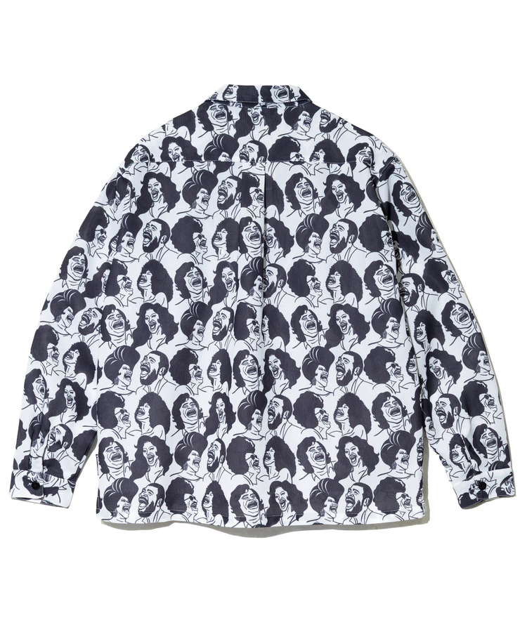 go slow caravan(ゴースローキャラバン) |gym master/ジムマスター ハッピーペイント メッシュL/Sシャツ (MENS)